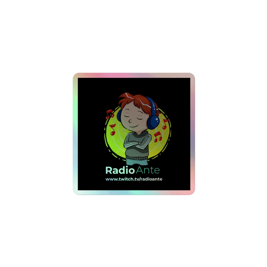 Radioante Holograph Sticker product image (1)