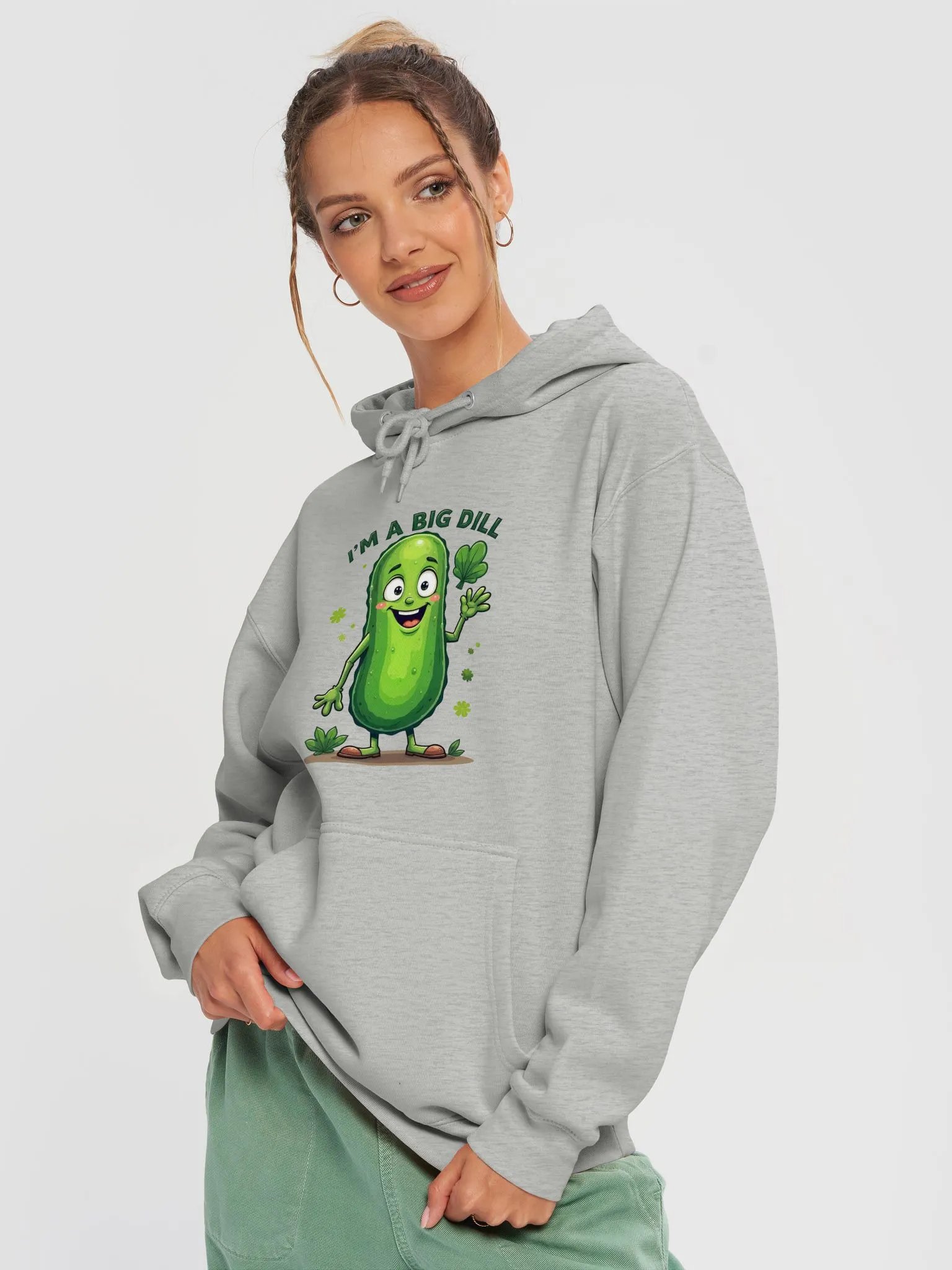 Big Dill Pickle Premium Hoodie product image (11)