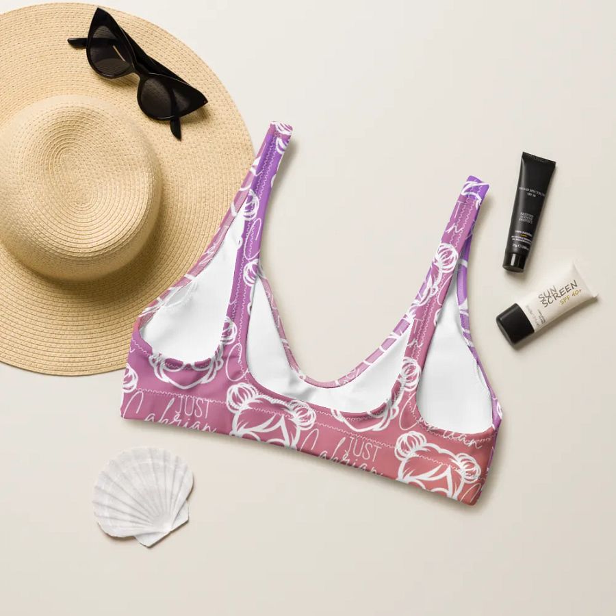 JustCabrian Logo bikini top product image (6)
