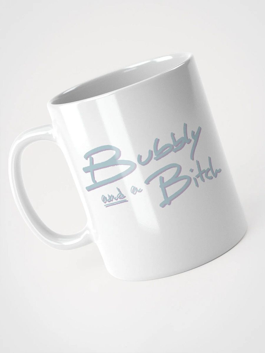 Bubbly and a B*tch (cotton candy shadow design) mug product image (6)