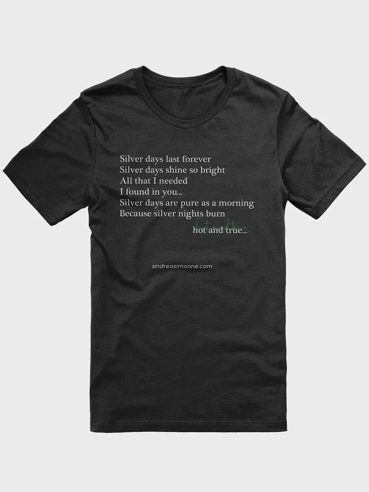 Silver Days - T-shirt product image (1)