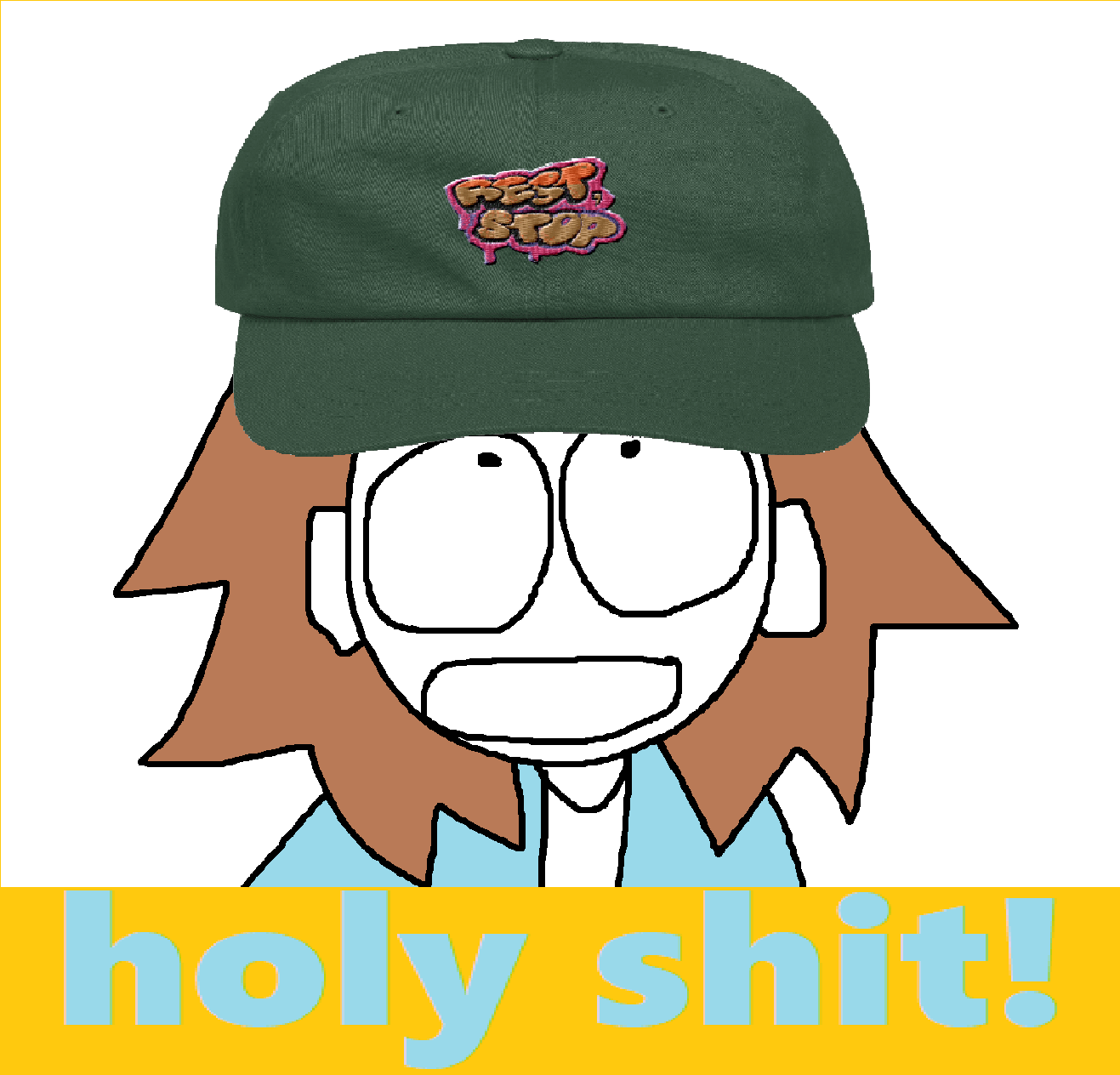 REST STOP 01: EMBROIDERED CAP product image (12)