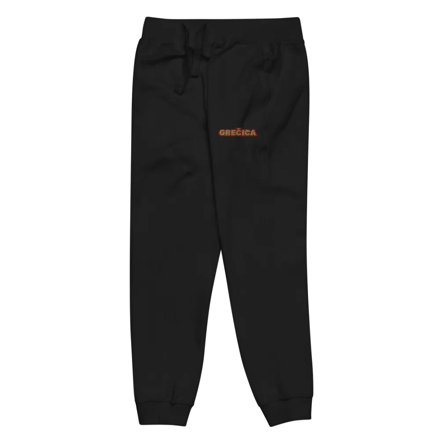 GREČICA Distorted Glitch Unisex Fleece Joggers product image (9)