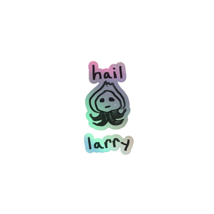 Hail Larry sticker product image (1)