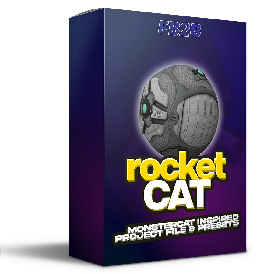 Monstercat/Rocket League Type Beat Project File, “Rocket Cat” product image (1)