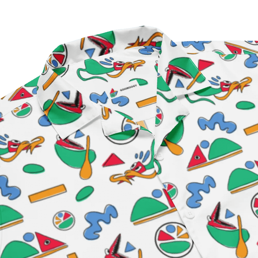 THE GOOBOOGY - PRINT BUTTON-UP SHIRT product image (5)