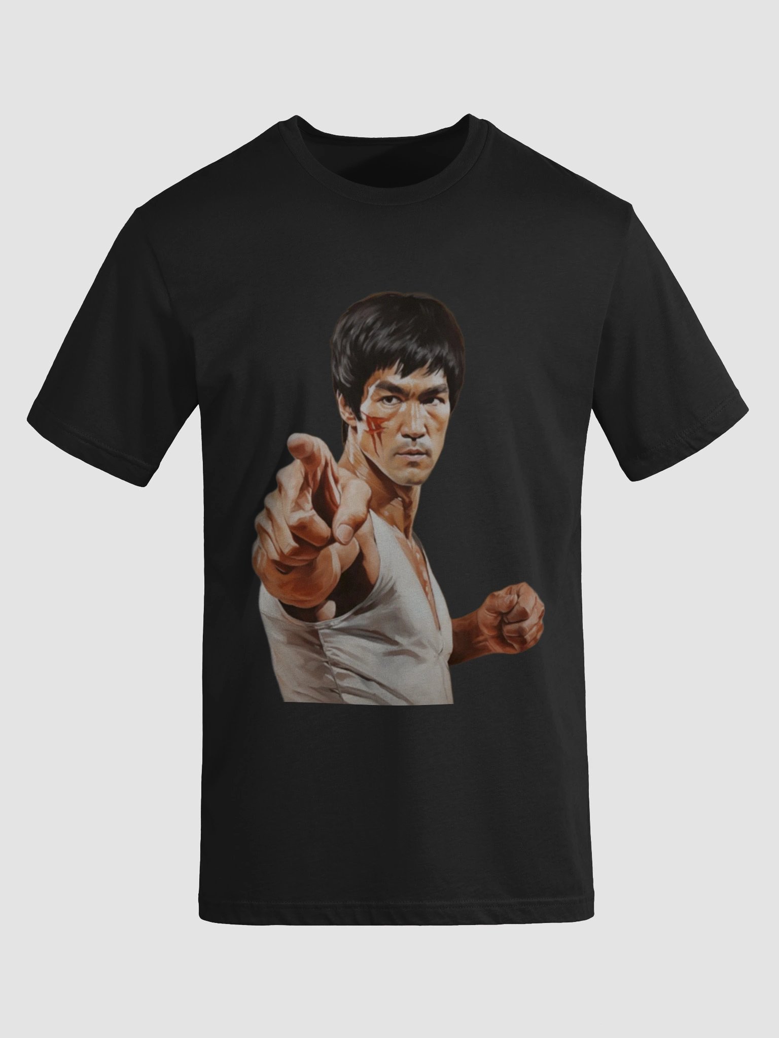 Bruce Lee Warrior Focus Martial Arts T-Shirt product image (17)