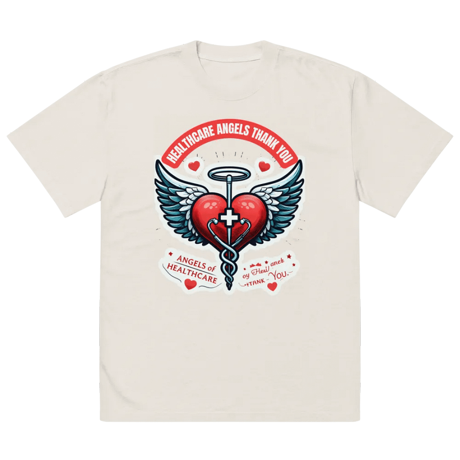 Healthcare Angels Tribute Oversized Tee product image (31)