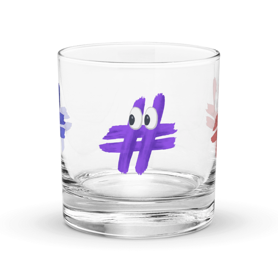 #Millennial Hashpal Whiskey Glass product image (1)