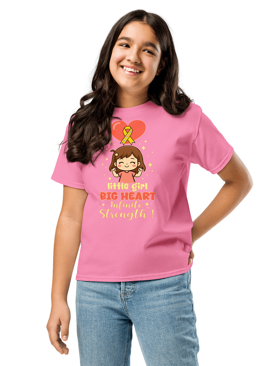 Big Heart, Infinite Strength-Youth-Gril's-v1-Childhood Cancer Awareness product image (30)