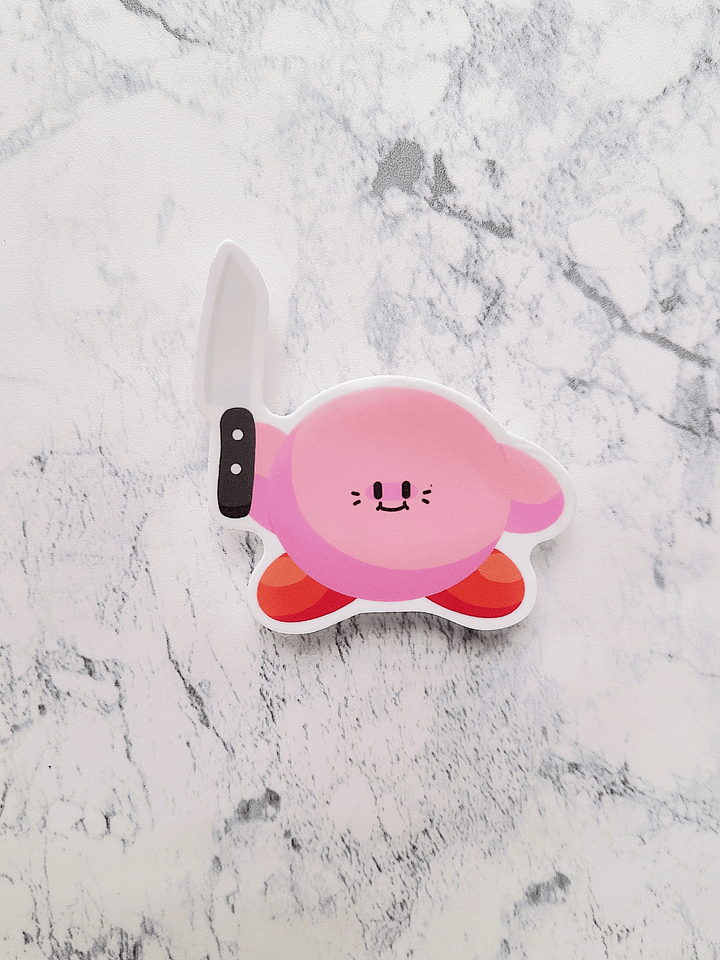 Knife Kirby Sticker product image (1)