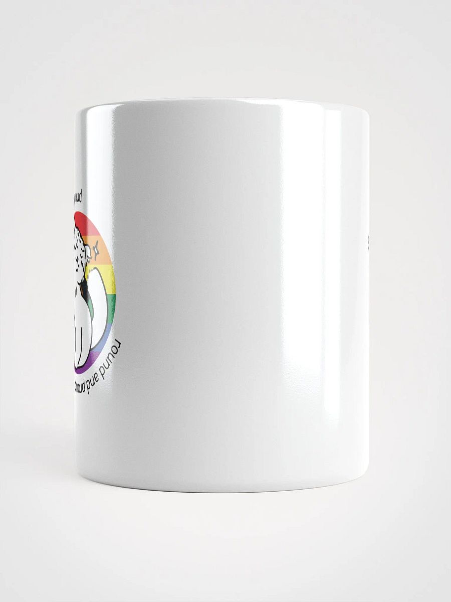 Round and Proud Manul Pride Version - White Mug product image (13)