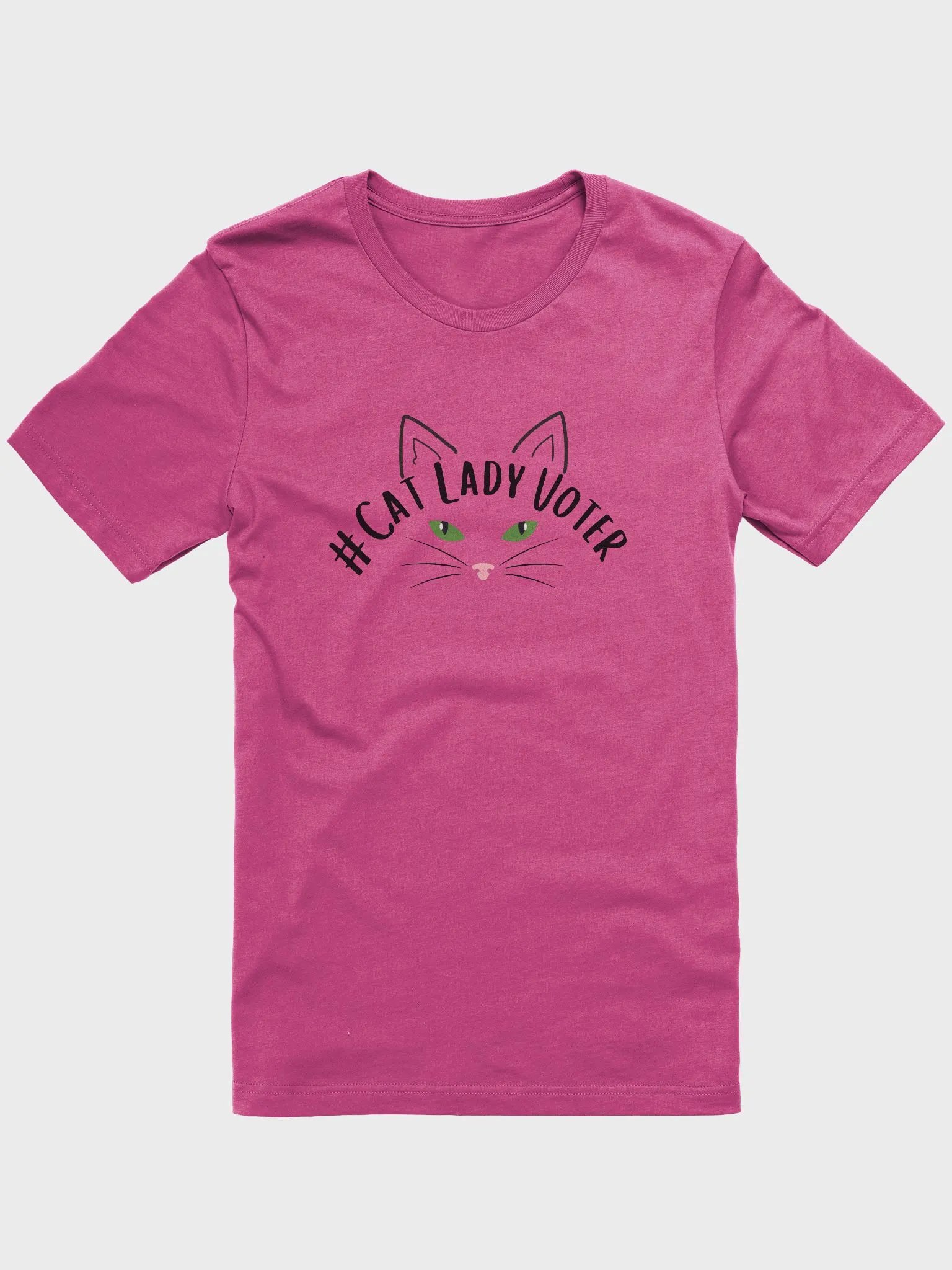 #CatLadyVoter T-shirt product image (3)