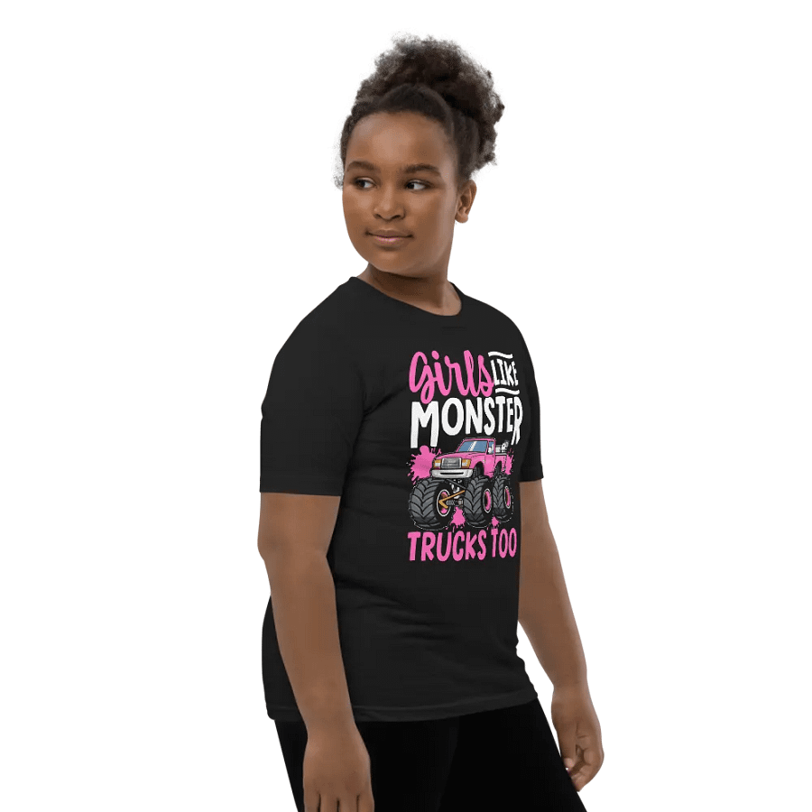 Monster Truck Girls ♡ Trucks Too T-Shirt product image (4)