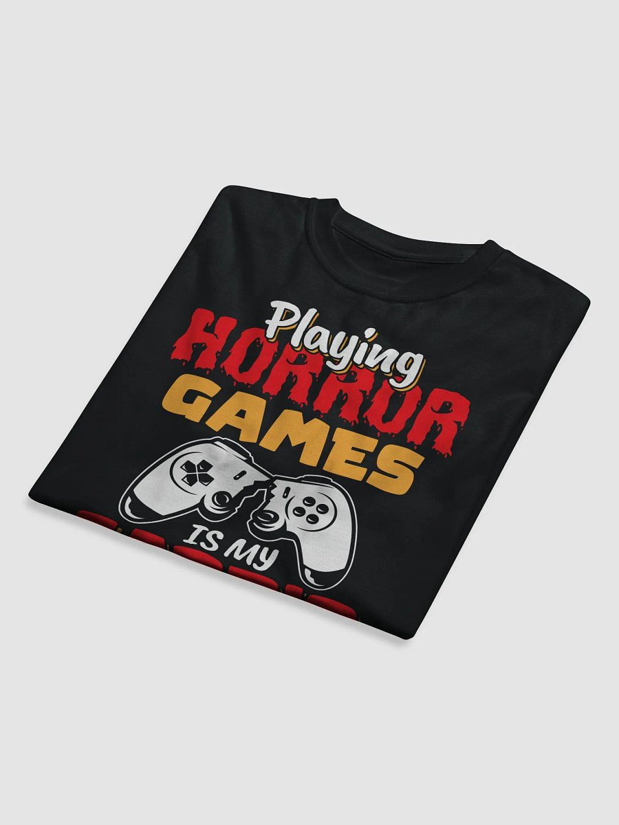 Women's Playing Horror Games Is My Cardio Tee product image (5)