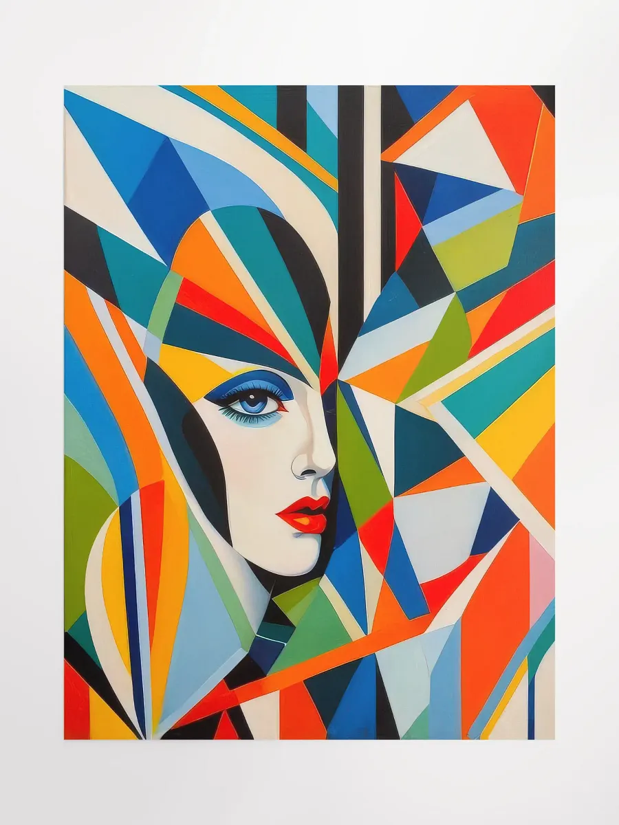 Geometric Beauty Poster - Medium Size 18x24 Inches product image (1)