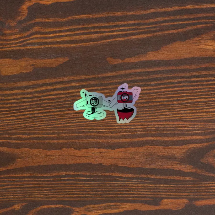 HD Melbourne Aviation: Double Mascot Holographic Sticker Sheet product image (5)