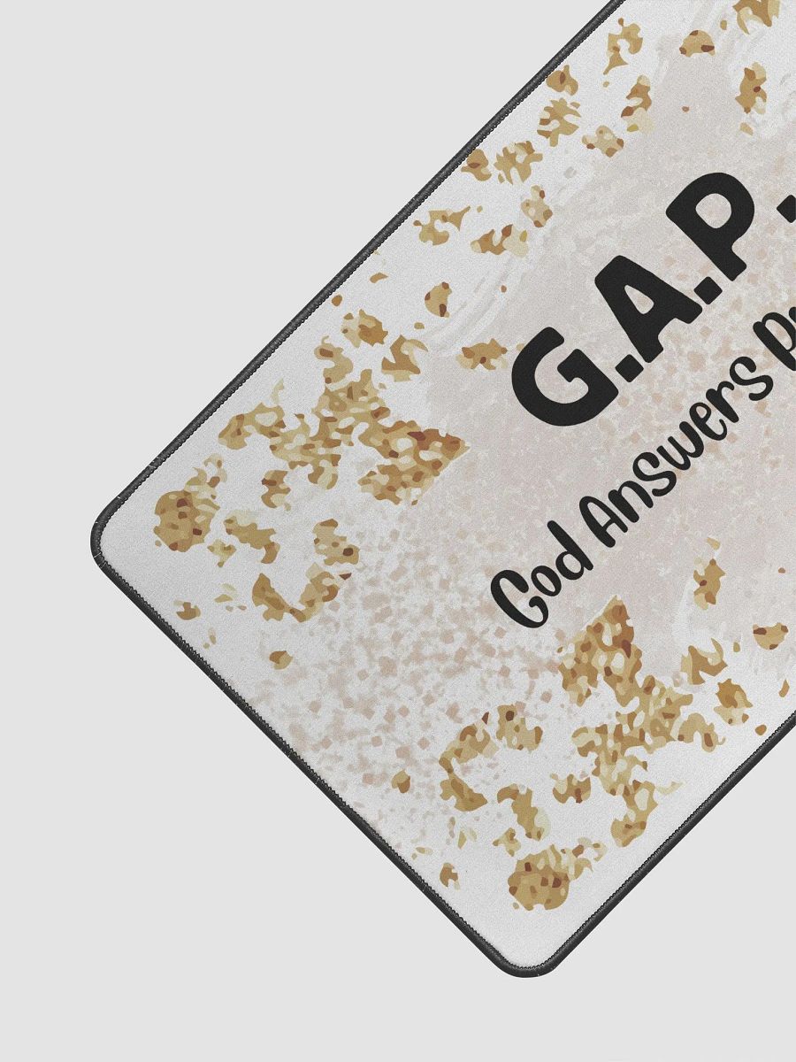God Answers Prayers Desk Pad Gold product image (3)