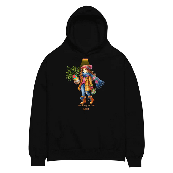 Floral Chic Oversized Hoodie product image (2)