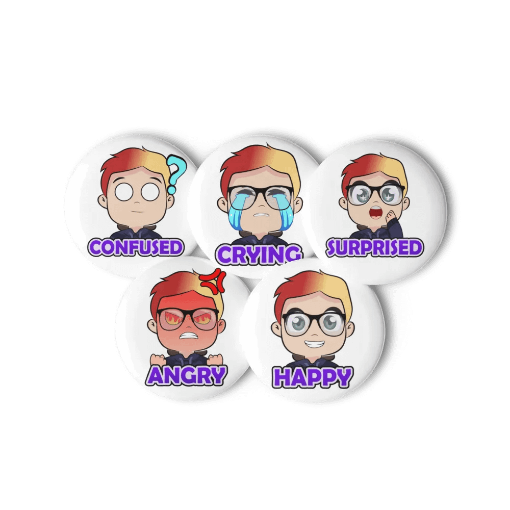 Emotes Pin Set product image (3)
