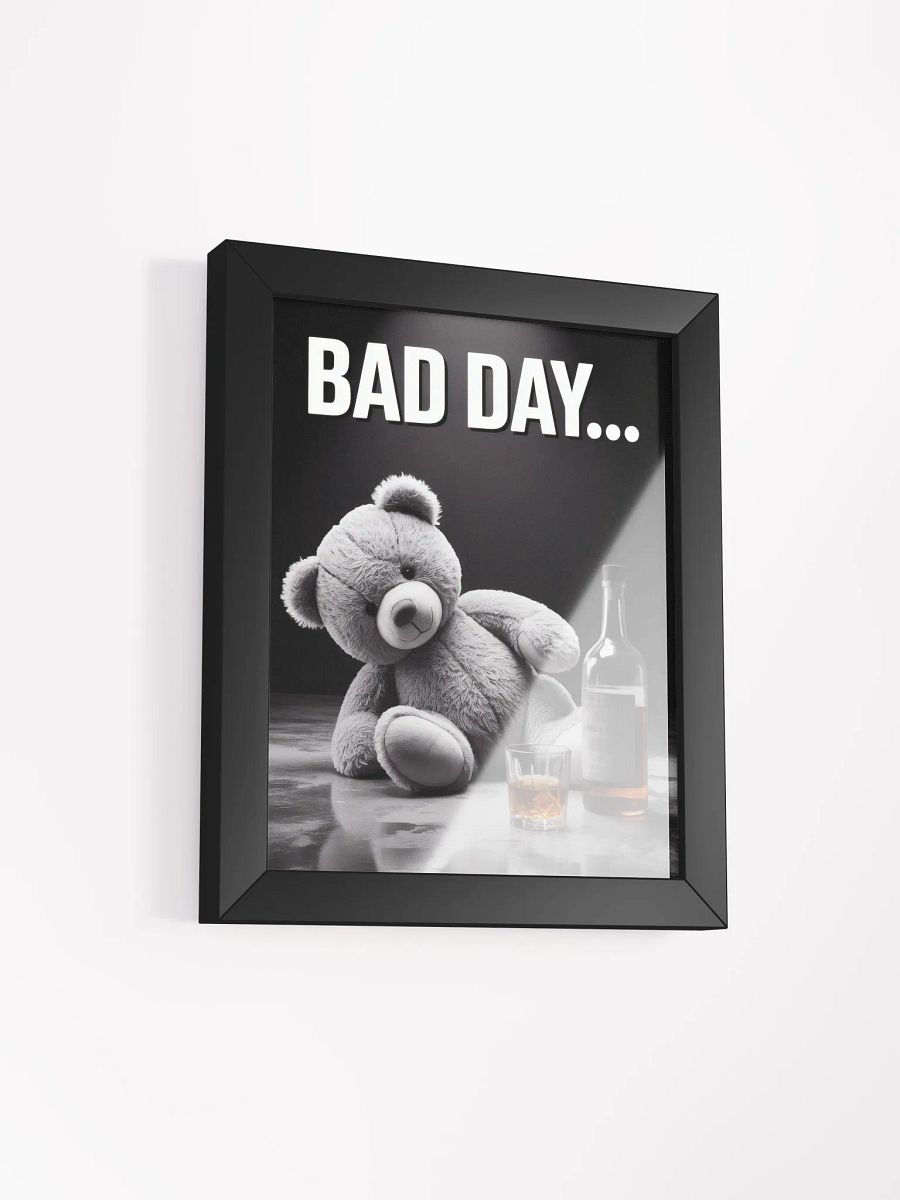 Dramatic Teddy Bear Framed Poster product image (3)
