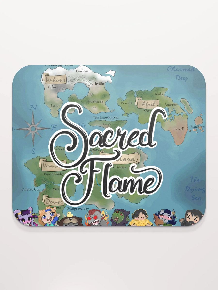 Sacred FlameMouse pad product image (2)