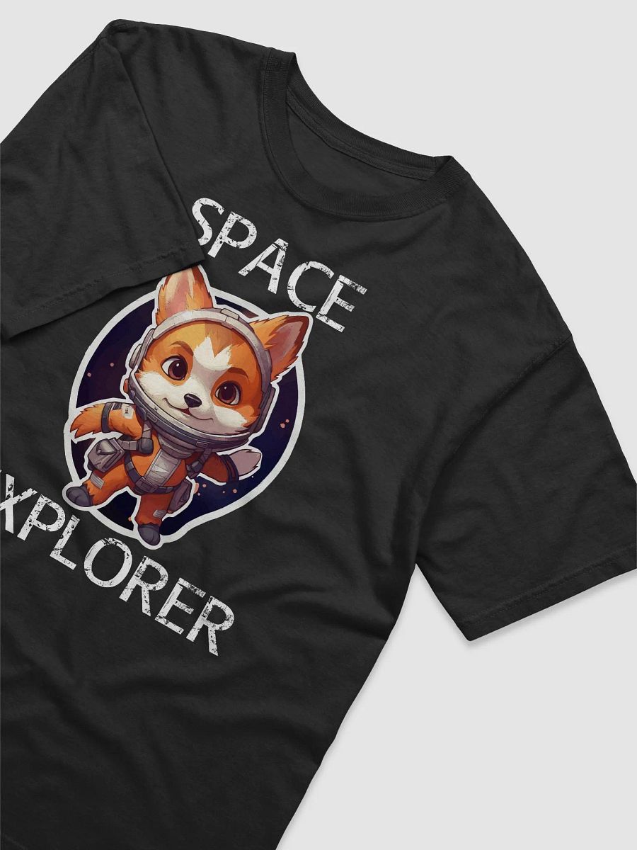 Red Fox Astronaut - Space Explorer (Black Lettering) product image (3)