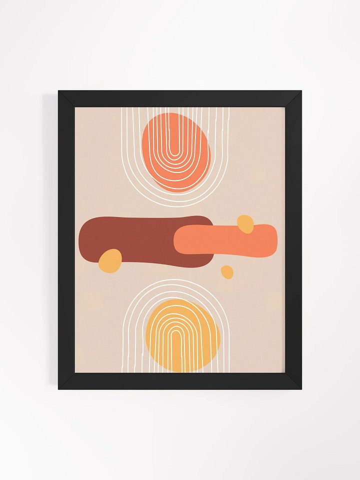 Ethereal Geometric Harmony Poster product image (16)