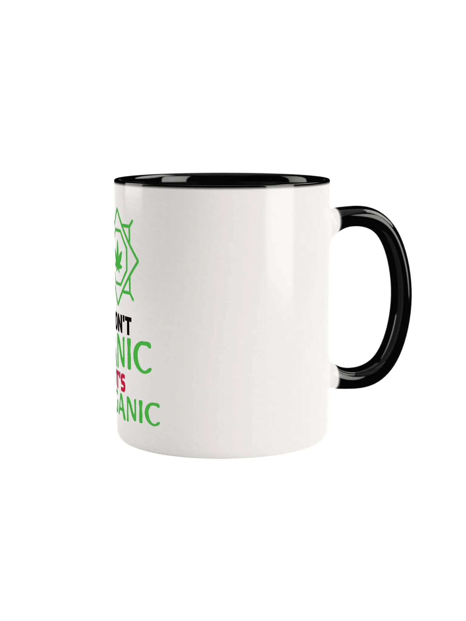 PANIC IT'S ORGANIC Ceramic Mug product image (1)