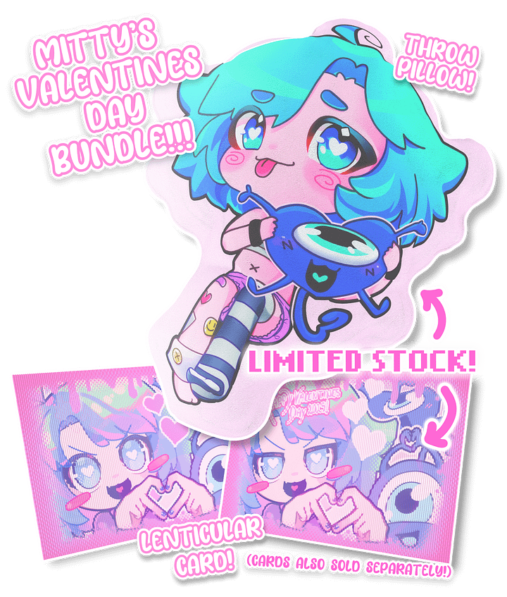 Mitty and Hearty Charms Valentines Day Bundle! product image (1)
