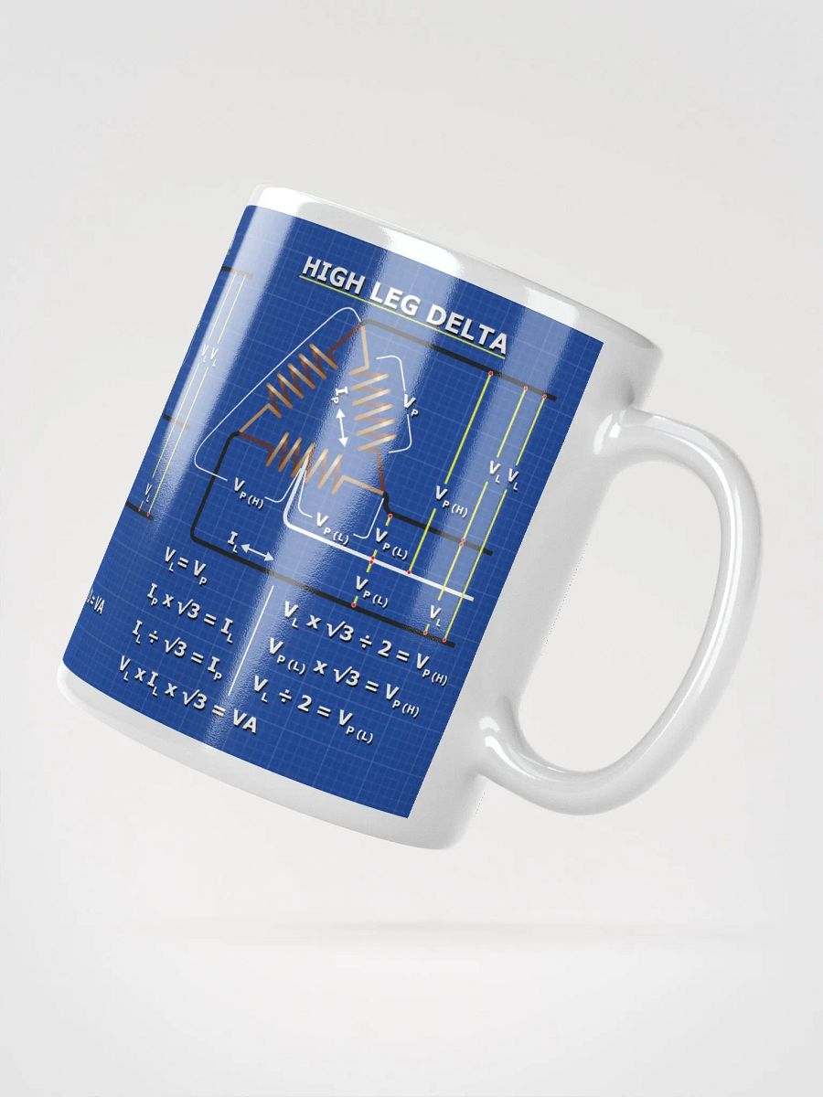 3 Phase Transformer Mug - Blue product image (5)