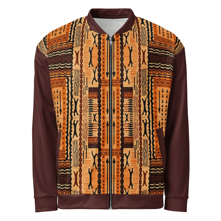 Tribal Fusion All-Over Print Bomber Jacket product image (1)
