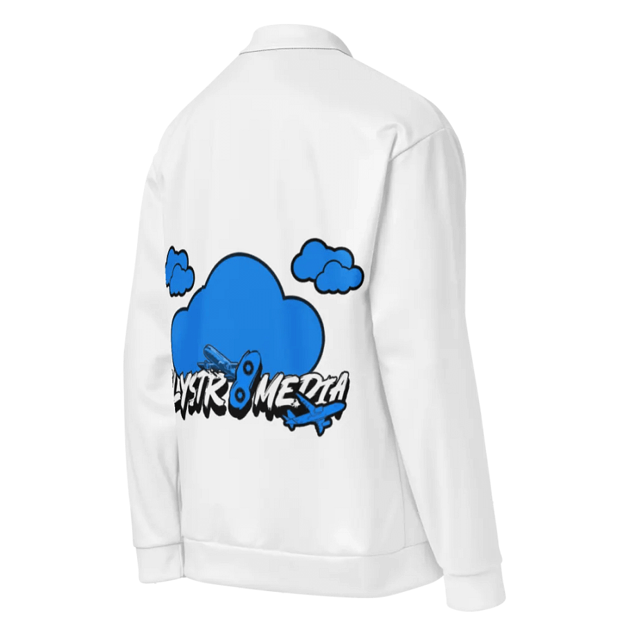 Flystr8media Bomber Jacket (White) product image (9)