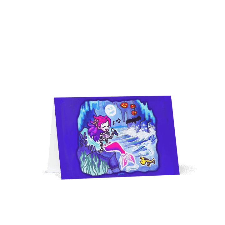 Underwater Karaoke Greeting Card product image (1)