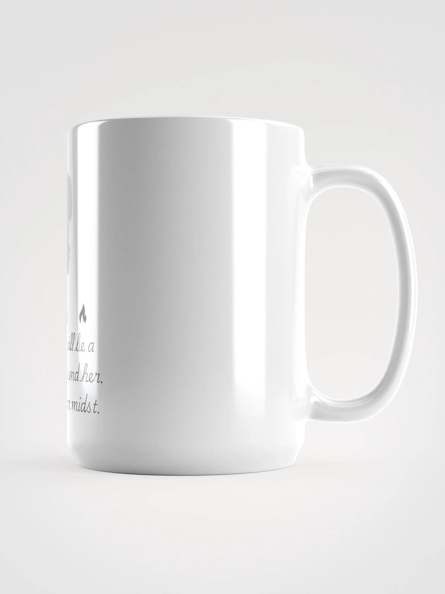 Zech 2:5 White Mug product image (2)