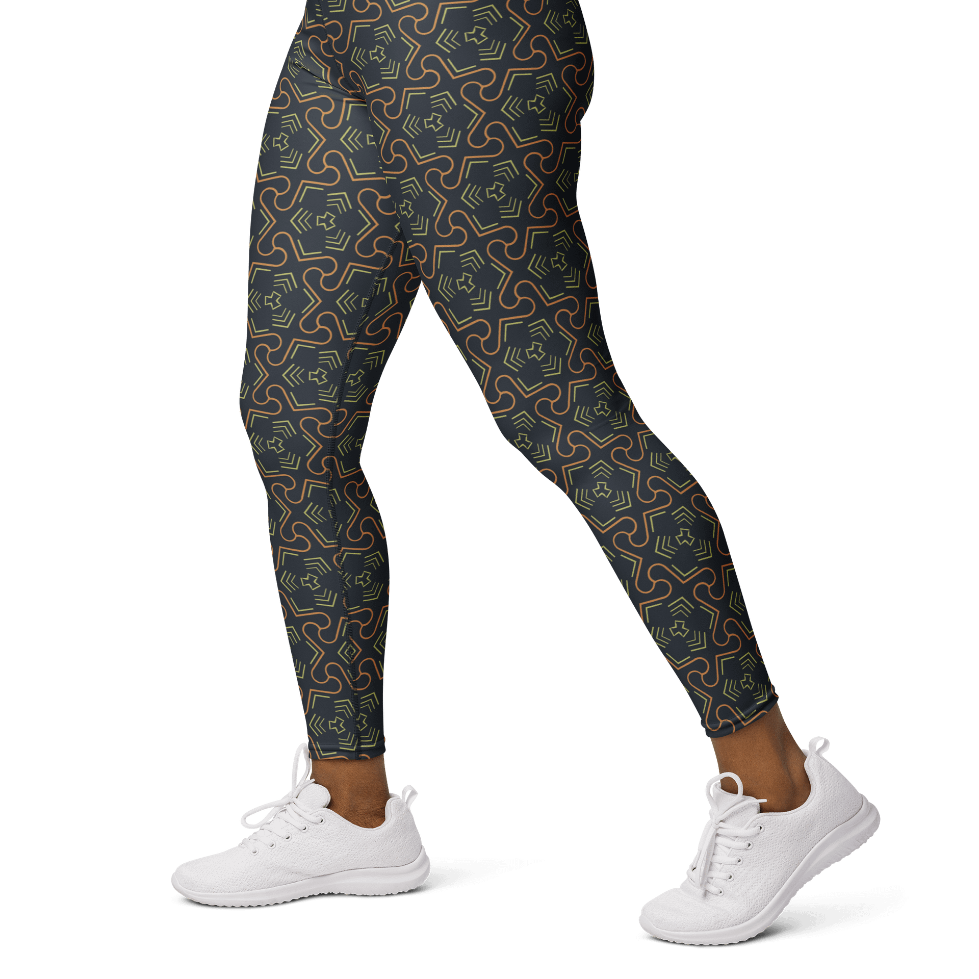 Groovy Grove Geometric Print Yoga Leggings product image (3)