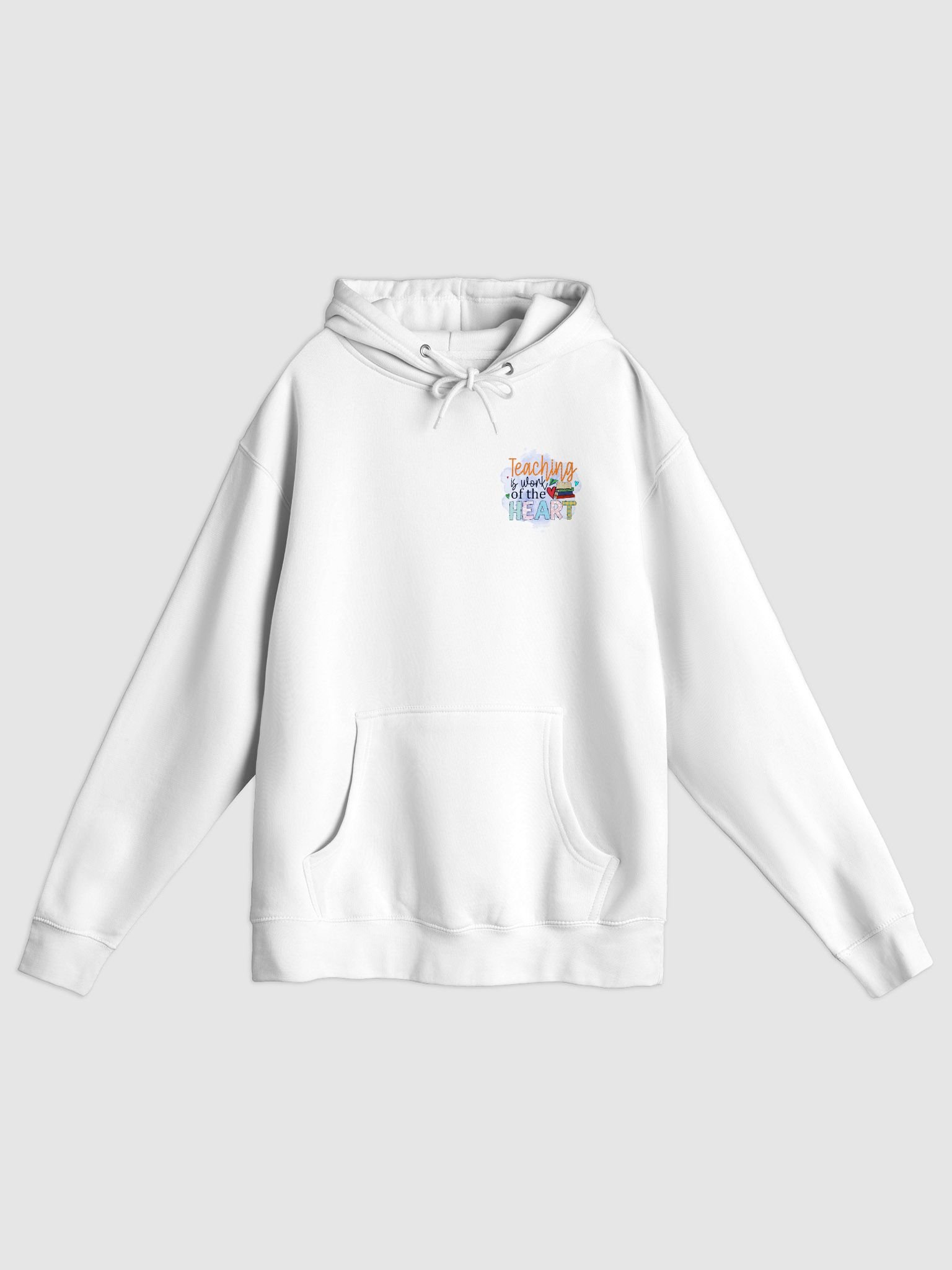 Teaching is Work of the heart Hoodie product image (1)