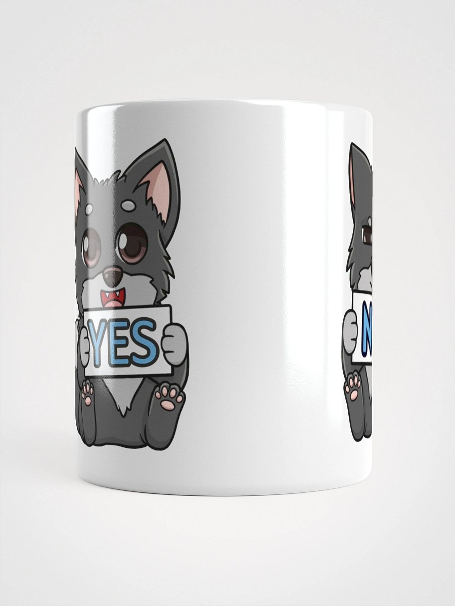 White Emote Mug - Yes/No product image (14)