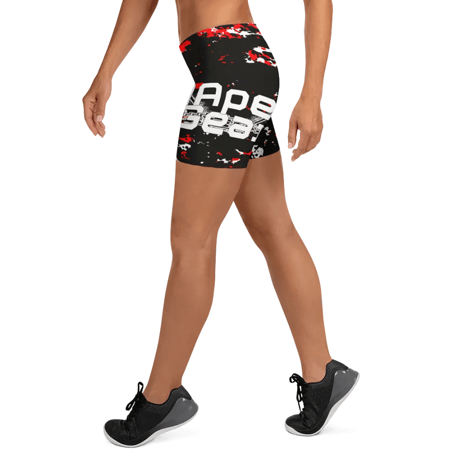 Shorts- White HApex Gear Black Logo product image (8)