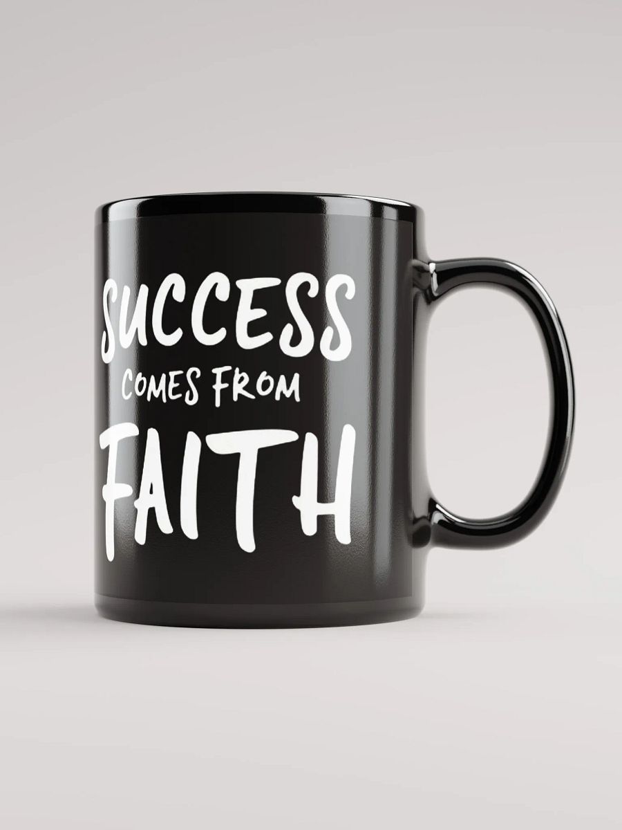Unlock Your Inner Belieber Power: Success Comes From Faith Inspirational Mug – Transform Your Life Like Justin Bieber! product image (1)