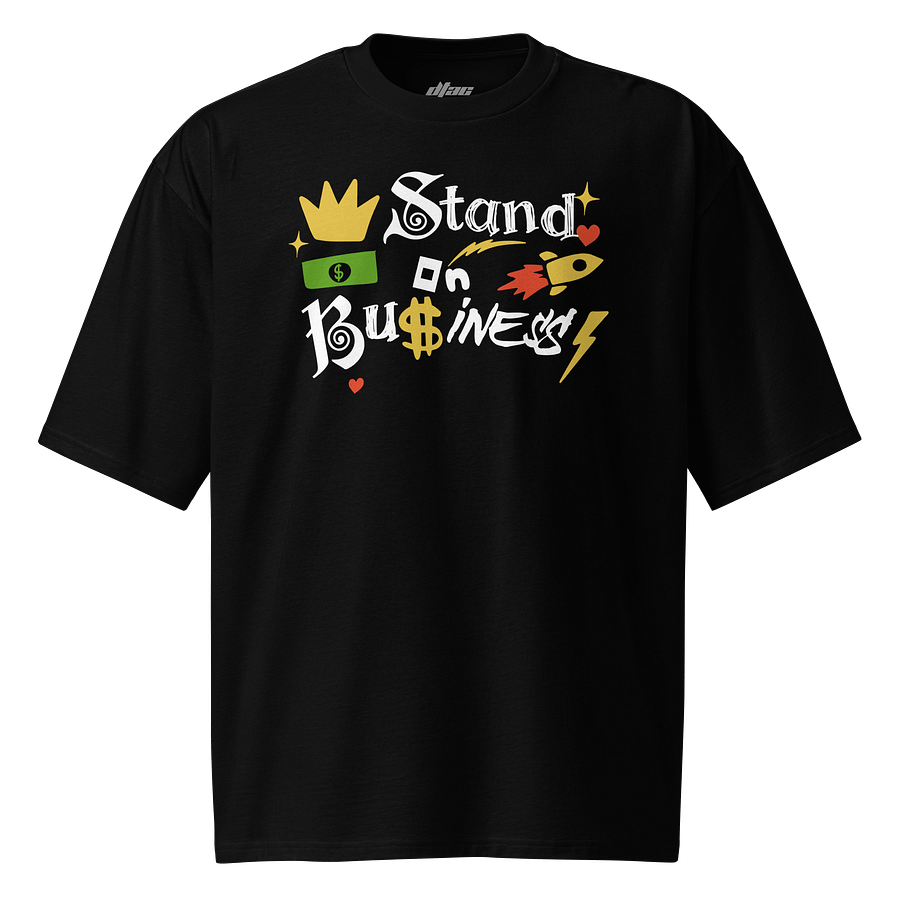 Stand on Business Oversized Tee product image (1)