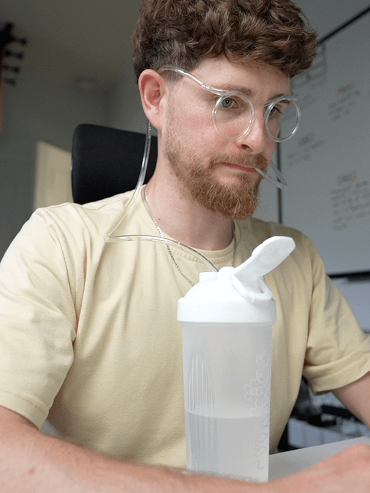 White Jinkies Shaker Bottle product image (2)