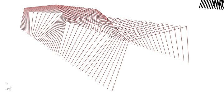 Pergolas Facade Parametric Design Grasshopper Rhino Files Download product image (2)