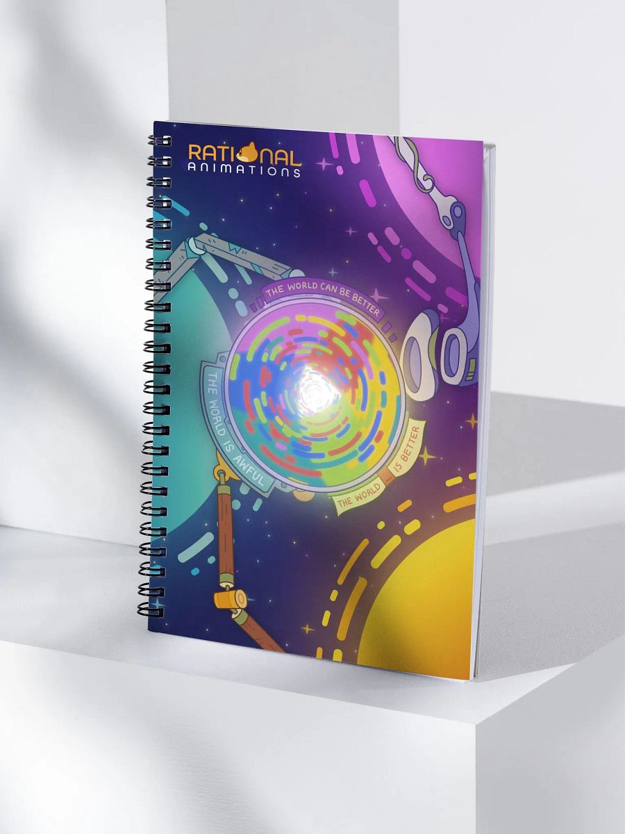 The World Can Be Better - Dotted Notebook product image (4)