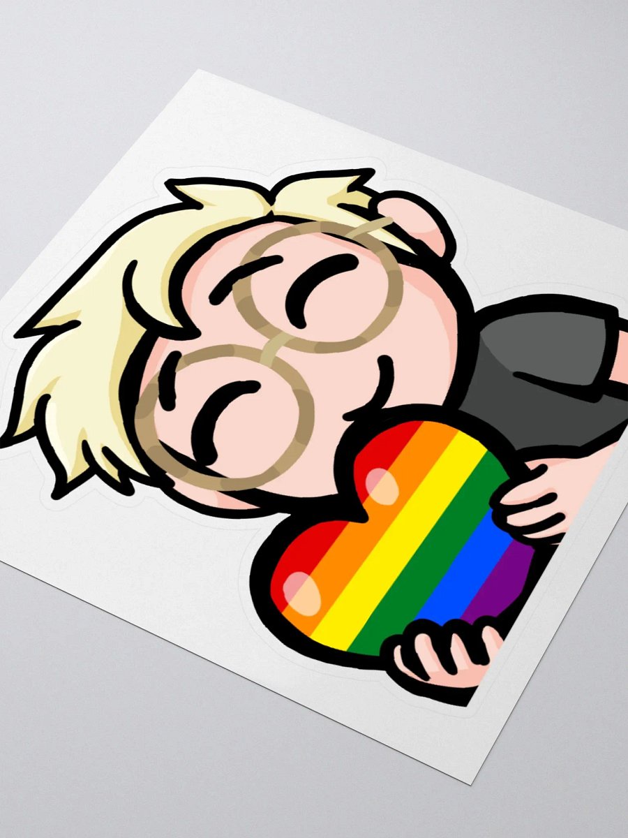Electric Pride Love Sticker product image (9)