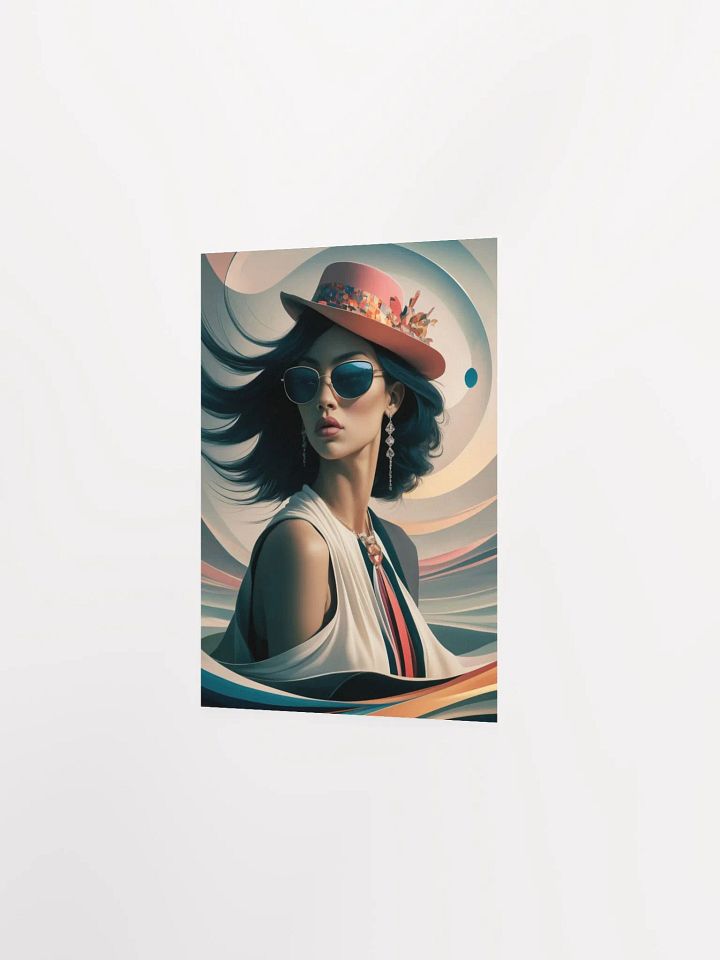 Abstract illustration of a Woman Poster - 29 product image (12)