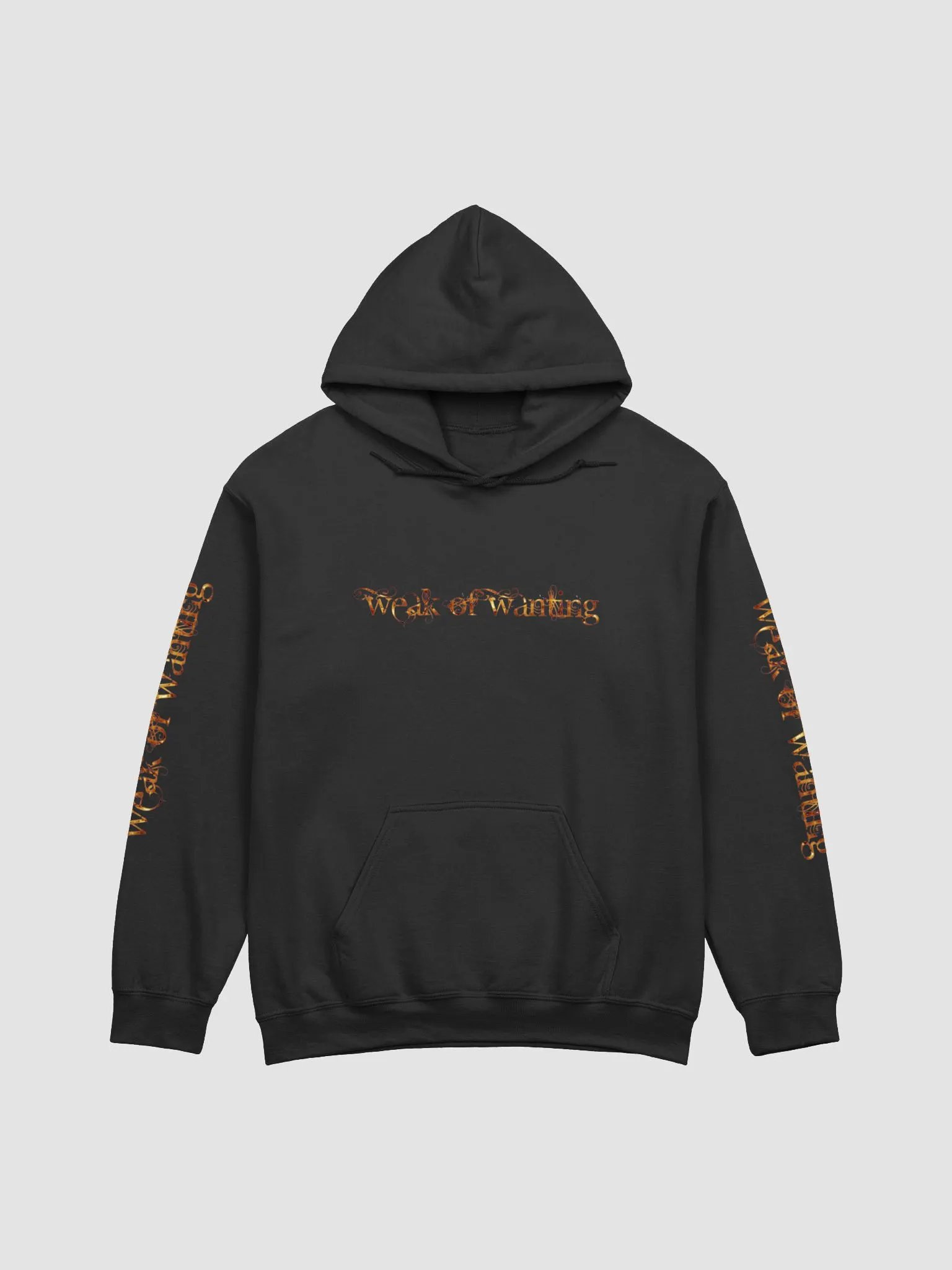 Weak Of Wanting 'The Demons Inside' Hoodie (Front, Back & Sleeve Print) product image (1)
