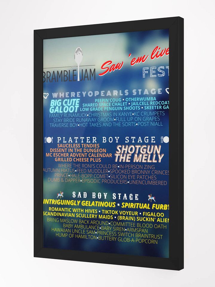 Saw 'Em Live Poster product image (2)
