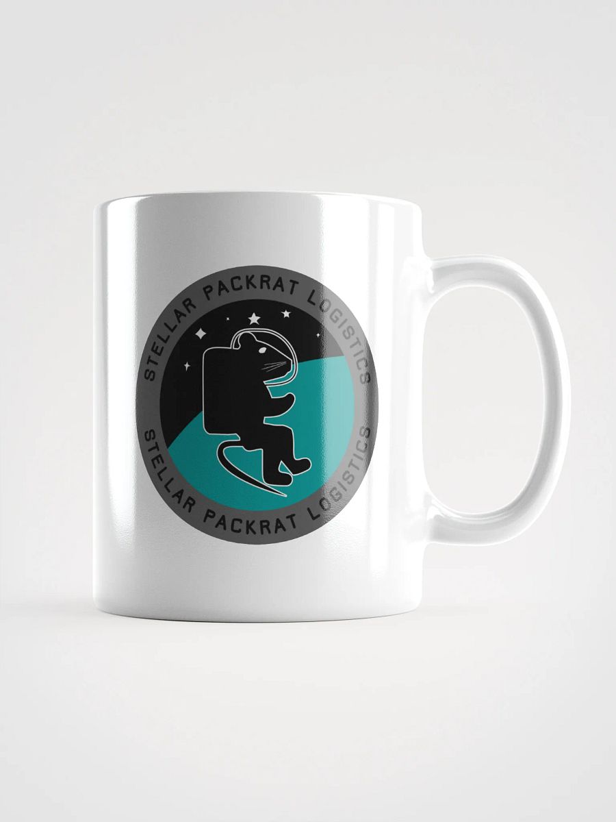 Stellar Packrat Logistics White Glossy Mug product image (3)