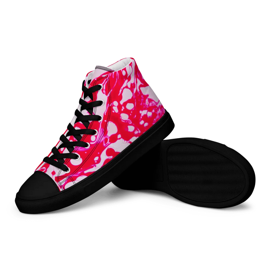 Women's High Top Canvas Shoes: 